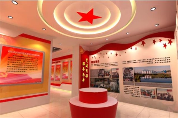 黨建體驗(yàn)館內(nèi)部展示內(nèi)容