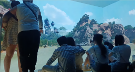 阿哩樂懸空玻璃劇場，星光觸手可及