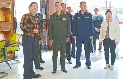 佛山軍分區政委、禪城區委常委領導一行蒞臨金凱地調研指
